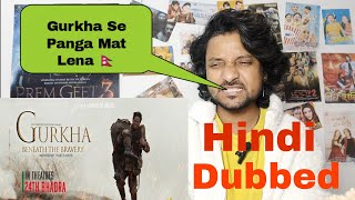 Gurkha Hindi Trailer Reaction  gurkhaarmygaming gurkhas gorkha nepalimovie [upl. by Arramat]