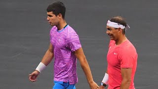 Carlos Alcaraz makes telling comment about Rafael Nadal relationship  Ill shut up [upl. by Nylirad]