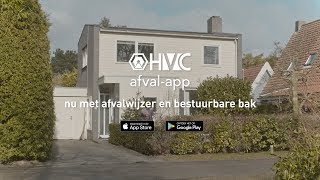 HVC Afval app  Nu met afvalwijzer en bestuurbare bak [upl. by Ruff]