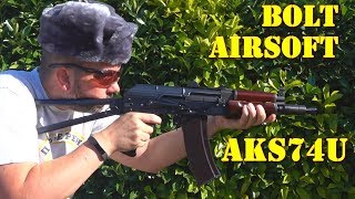 Airsoft  Bolt AKSU74 BRSS French [upl. by Bierman]