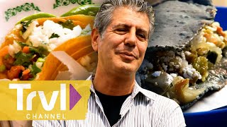 The Best Eats in Mexico City  Anthony Bourdain No Reservations  Travel Channel [upl. by Nap]