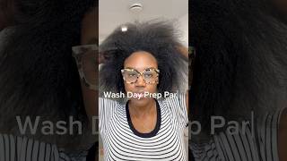 WASH DAY PREP PART 2 washdayroutine washday relaxedhair [upl. by Atelahs]