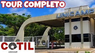 TOUR PELO COTILUNICAMP  MOSTRANDO CADA CANTINHO DA ESCOLA [upl. by Chariot]