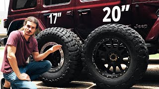 Why Did I Get Smaller Wheels For My Jeep [upl. by Annaehr]