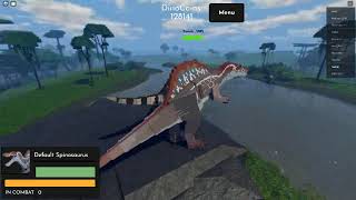 Jurassic Blocky Spino Gameplay [upl. by Norah]