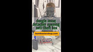 Dongle Detacher Opening Invue Security Tags AntiTheft Box [upl. by Walliw130]