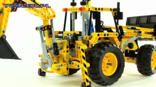 Lego Technic 8069 Koparkoładowarka [upl. by Ennovy]