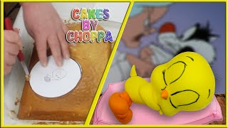 Tweety Bird Cake  Looney Tunes How To [upl. by Benedict]