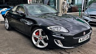 Jaguar XKR Oil Change [upl. by Ynnij]