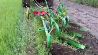 Rumely oil pull with john deere plow [upl. by Arehc]