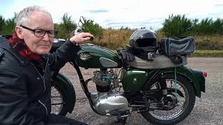 BSA C15 Round Loch Ness 109 miles [upl. by Ronalda]