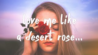 Lolo Zouai  Desert Rose Lyrics [upl. by Guillermo]