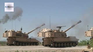 M777 Howitzers amp M109 Paladins  Heavy Metal Artillery Live Fire [upl. by Tye]