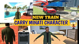 NEW UPDATE CARRY MINATI CHARACTER 😱  INDIAN BIKE DRIVING 3D 💥 NEW CHEAT CODE 💥 [upl. by Madge]