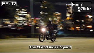 Fixin 2 Ride Episode 17 The quotFailed Cafe Racerquot Rides Again [upl. by Madi]