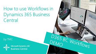 Dynamics 365 Business Central  How to Use Workflows  Demo [upl. by Karon379]