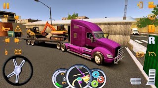 Truck Simulator USA 9 Truck Games Android IOS gameplay [upl. by Hakon897]