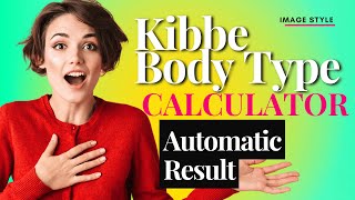 Kibbe Body Type Calculator with measures KibbeBody KibbeBodyType [upl. by Ayt943]