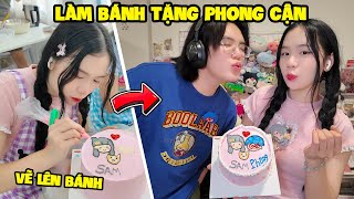 SAMMY BÍ MẬT LÀM BÁNH KEM SIÊU ĐÁNG YÊU TẶNG PHONG CẬN [upl. by Banks]