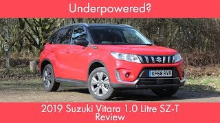 Underpowered 2019 Suzuki Vitara 10 Litre SZT Review [upl. by Arihsay]