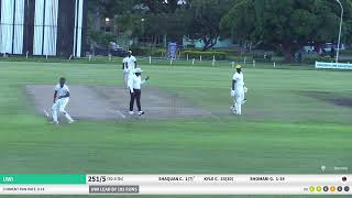 UWI vs Signia Globe Financial Barbados Youth  Day 1 Part 2 [upl. by Harty]