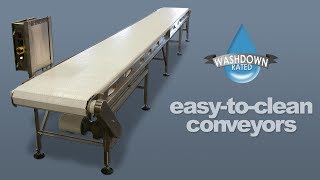 Easy To Clean Conveyor [upl. by Eizzil663]