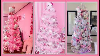 Hermosos pinos de navidad de hello Kitty 🎄 [upl. by Neeluqcaj]