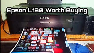 Epson Printer L130 Matte Paper Quality Review [upl. by Eiger]