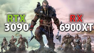 RX 6900 XT vs RTX 3090  Test in 8 Games  1440p 4K [upl. by Asiela37]