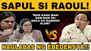 RAOUL MANUEL NAKISAWSAWRAOUL SINABING MÀGNANÀKAW ANG COA AT SI VP SARACOA RUMESBAK RAOUL PAHIYA [upl. by Hazaki667]