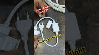 LED strip light drive connection  Sturlite LED strip light drive connection in tamil [upl. by Akinat352]