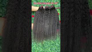 9A Kinky Straight Bundle Hair wwwcsqueenhaircom wwwcsqueenhairfactorycom App 8613903071034 [upl. by Aniteb]