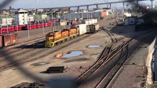 Bnsf San Diego yard december 23rd 2018 [upl. by Angelique]