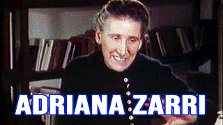 ADRIANA ZARRI intervistata da Enzo Biagi [upl. by Ahsenaj]