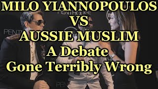 Milo Yiannopoulos vs Australian muslimA debate gone terribly wrong [upl. by Adnohral]