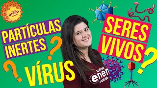 VÍRUS O QUE SÃO CARACTERÍSTICAS E ESTRUTURA  Resumo de Biologia para o Enem [upl. by Eirehc]