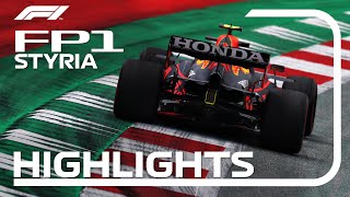 FP1 Highlights  2021 Styrian Grand Prix [upl. by Pall]