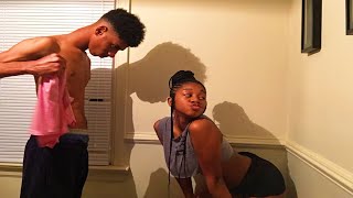 WEARING A SCANDALOUS OUTFIT PRANK ON OVERPROTECTIVE BROTHER  HILARIOUS  😭 [upl. by Sall]