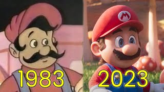 Evolution of Mario in Movies amp TV 19832023 [upl. by Peacock]