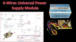 524 V Universal Power Supply Circuit explanation [upl. by Darline244]