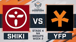 OWCS NA Stage 4  Groups Day 4  Shikigami v YFP Gaming [upl. by Sternberg]