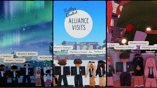 Visiting Teethyzs alliances I TEETHYZ DENTIST  ROBLOX [upl. by Ladnyc]