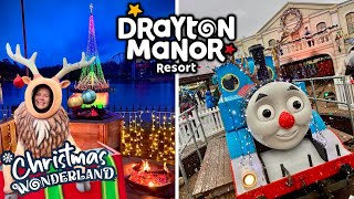 Drayton Manor Christmas Wonderland Vlog 2024 [upl. by Bickart]