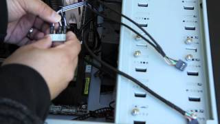 Installing QConnect and USB and 1394 ports Build Your Own Computer Part 8 [upl. by Morven]