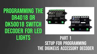 Part 1 DR4018 DK50018 Wiring Setup using the DR5000 [upl. by Hankins]