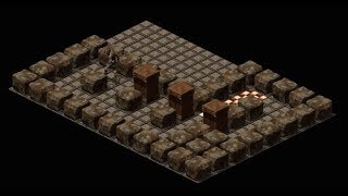 Godot Engine Isometric Sokoban without using the TileSet and TileMap [upl. by Latnahs]