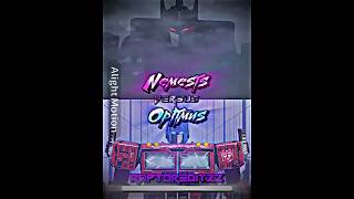 Nemesis Prime Vs Optimus Prime WFC [upl. by Aynatal847]