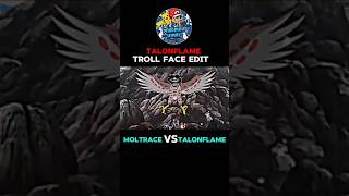 TALONFLAME VS MOLTRES  TALONFLAME TROLL FACE EDIT shortfeed pokemon viralshorts viral shorts [upl. by Azilanna]