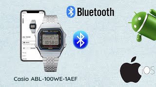 Easy connection guide with Android Smartphone  Casio ABL100WE1AEF [upl. by Shiff617]