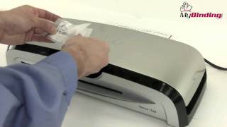 Fellowes Venus VL125 Pouch Laminator Review  5215901 [upl. by Anirpas]